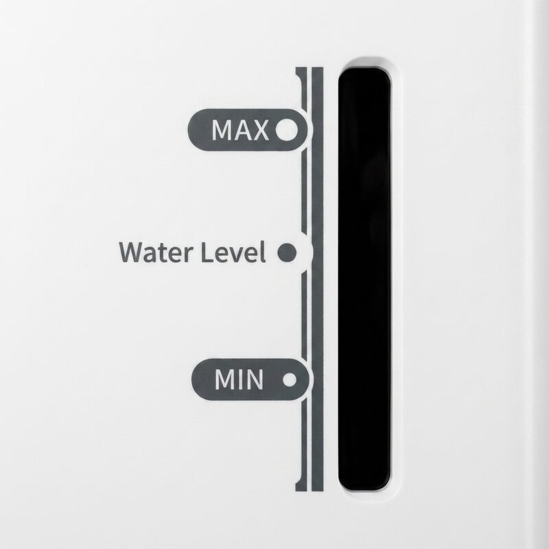 Hydro Gen water-level scale marked MAX, Water Level and MIN